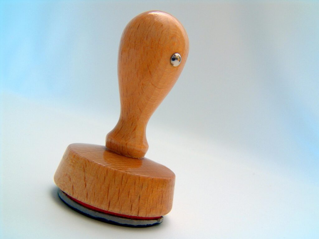 Client signing a document before a Notary Public in the Philippines